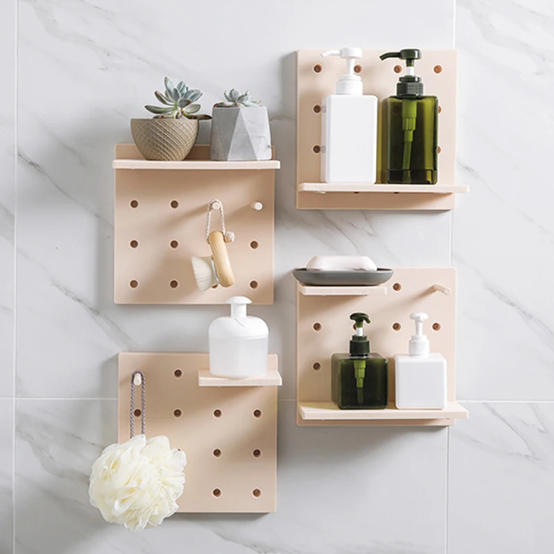 Multifunctional Home Wall-mount Shelf Free Punch Storage Rack Kawaii Hole Board Kitchen Bathroom Room Decoration Accessories
Multifunctional Home Wall-mount Shelf Free Punch Storage Rack Kawaii Hole Board Kitchen Bathroom Room Decoration Accessories