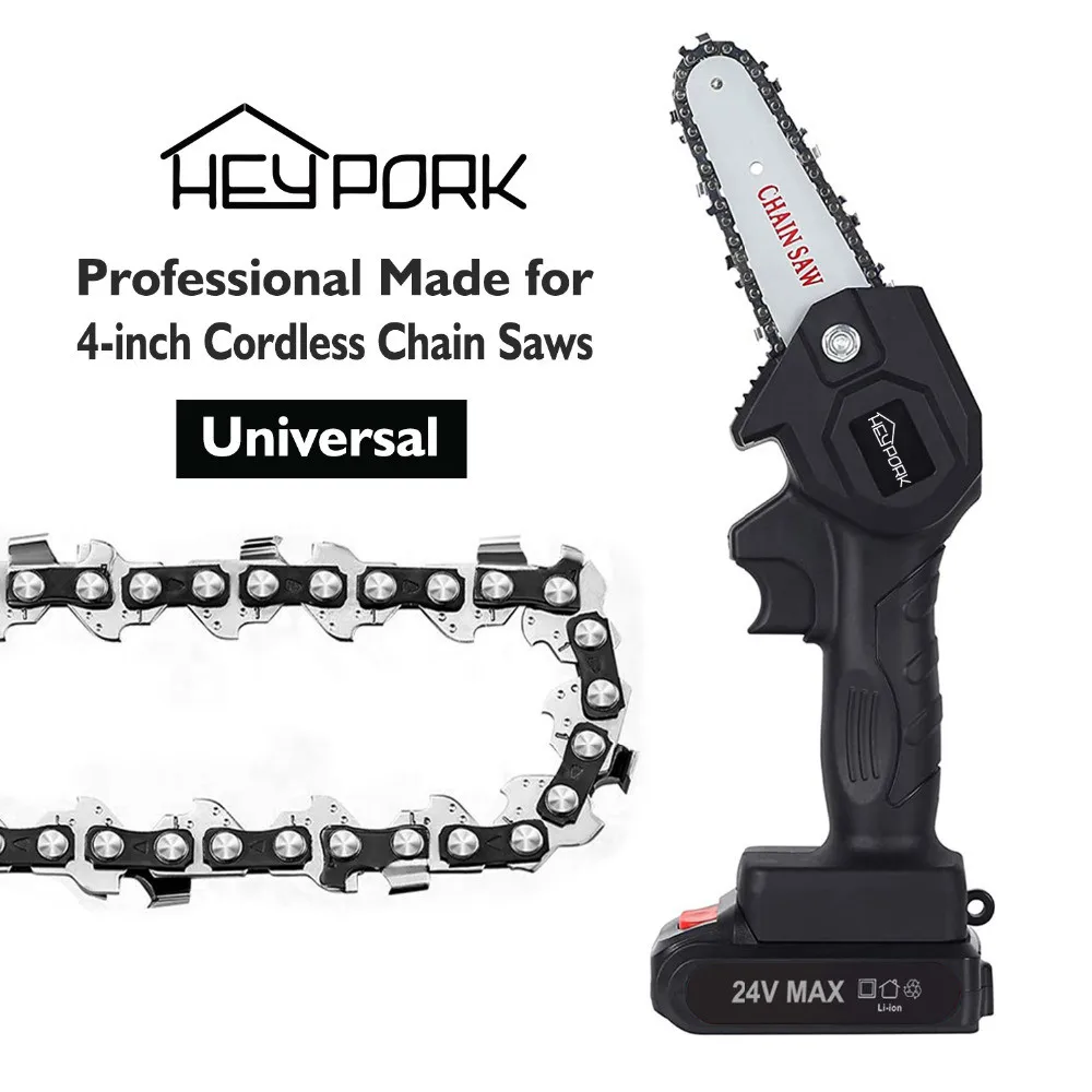 4Inch Mini Electric Chainsaw Chain Replacement For Logging And Pruning 3Pcs/5Pcs Chainsaw Chains Garden Tool
4Inch Mini Electric Chainsaw Chain Replacement For Logging And Pruning 3Pcs/5Pcs Chainsaw Chains Garden Tool
