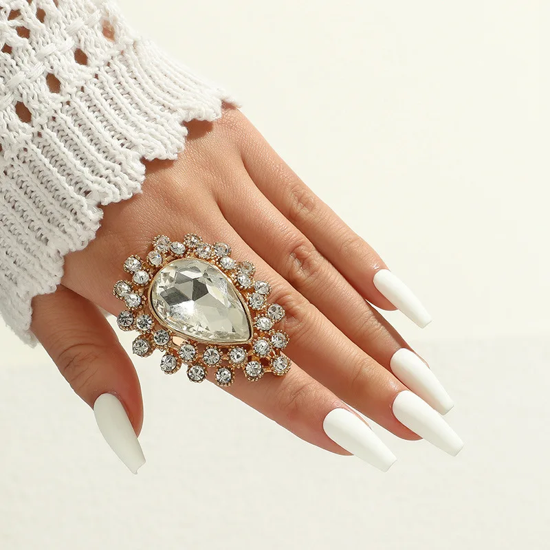 Weird Ring Big Diamond Women Christmas Anillos Grunge Squid Game Jewelry Amazonite Crystals Real Gothic Gift Free Shipping
Weird Ring Big Diamond Women Christmas Anillos Grunge Squid Game Jewelry Amazonite Crystals Real Gothic Gift Free Shipping