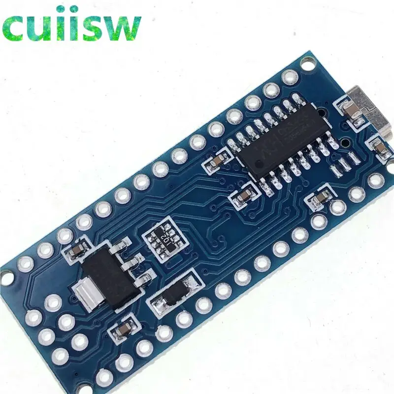 Плата контроллера Mini USB CH340 Nano 3 0 ATmega328P плата совместимая с Arduino CH340C драйвер V3.0