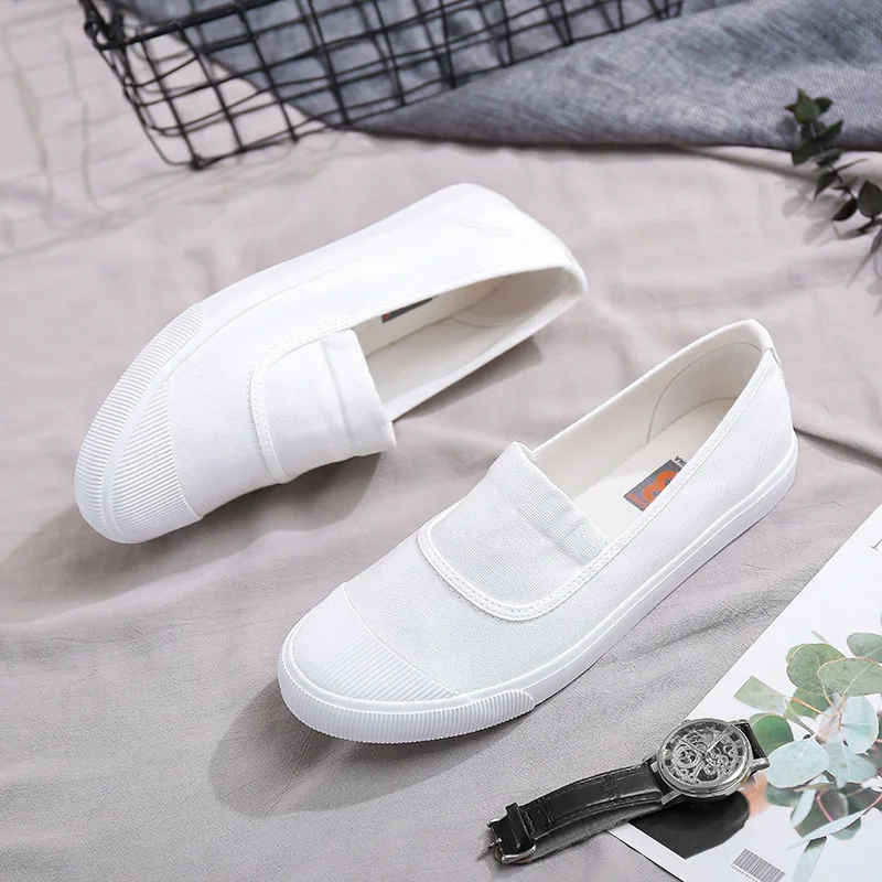 Men's Canvas Shoes Spring New Style Slip-on A Pedal Korean-style Asakuchi Students Flat Loafers Stylish Sneakers Zapatos Hombre
Men's Canvas Shoes Spring New Style Slip-on A Pedal Korean-style Asakuchi Students Flat Loafers Stylish Sneakers Zapatos Hombre