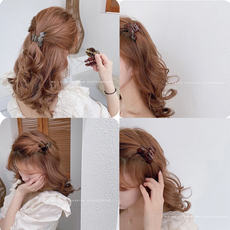 Korean Barrettes Hair Claws Ponytail Clip for Women Hair Clips Hair Accessories Hairpins Hairgrip Headwear Girls Ornaments
Korean Barrettes Hair Claws Ponytail Clip for Women Hair Clips Hair Accessories Hairpins Hairgrip Headwear Girls Ornaments