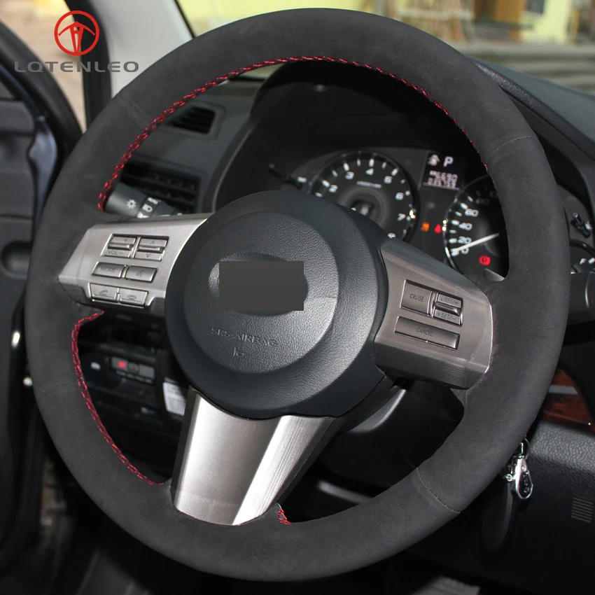 LQTENLEO Black Suede DIY Hand-stitched Car Steering Wheel Cover For Subaru Outback 2010 2011 2012 Legacy 2009-2012
LQTENLEO Black Suede DIY Hand-stitched Car Steering Wheel Cover For Subaru Outback 2010 2011 2012 Legacy 2009-2012