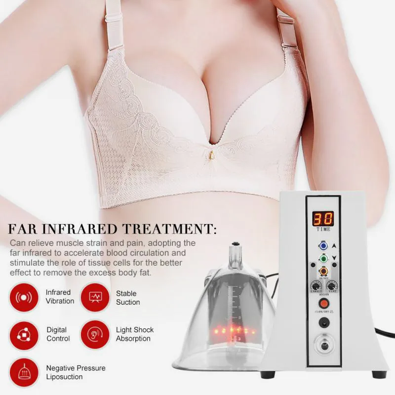 Vacuum Pump Breast Enlargement Enhancement Lymph Detox Breast Lifting Skin Tightening Health Care Spa Drop Shipping
Vacuum Pump Breast Enlargement Enhancement Lymph Detox Breast Lifting Skin Tightening Health Care Spa Drop Shipping