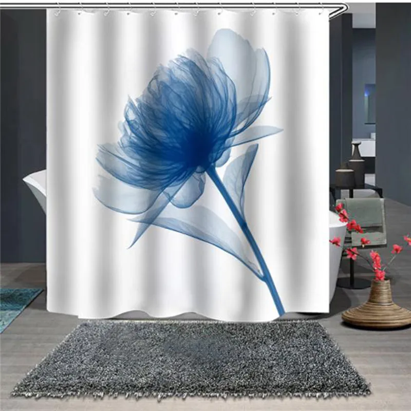 Printed Bath Curtains Waterproof Polyester Fabric Washable Bathroom Shower Curtain Screen With Hooks Accessories
Printed Bath Curtains Waterproof Polyester Fabric Washable Bathroom Shower Curtain Screen With Hooks Accessories