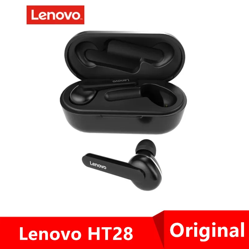 Lenovo HT28 TWS 5.0 True Wireless Bluetooth Earphone Deep Bass Earbuds Stereo Touch Control Auto Connect Headset 400mAH
Lenovo HT28 TWS 5.0 True Wireless Bluetooth Earphone Deep Bass Earbuds Stereo Touch Control Auto Connect Headset 400mAH