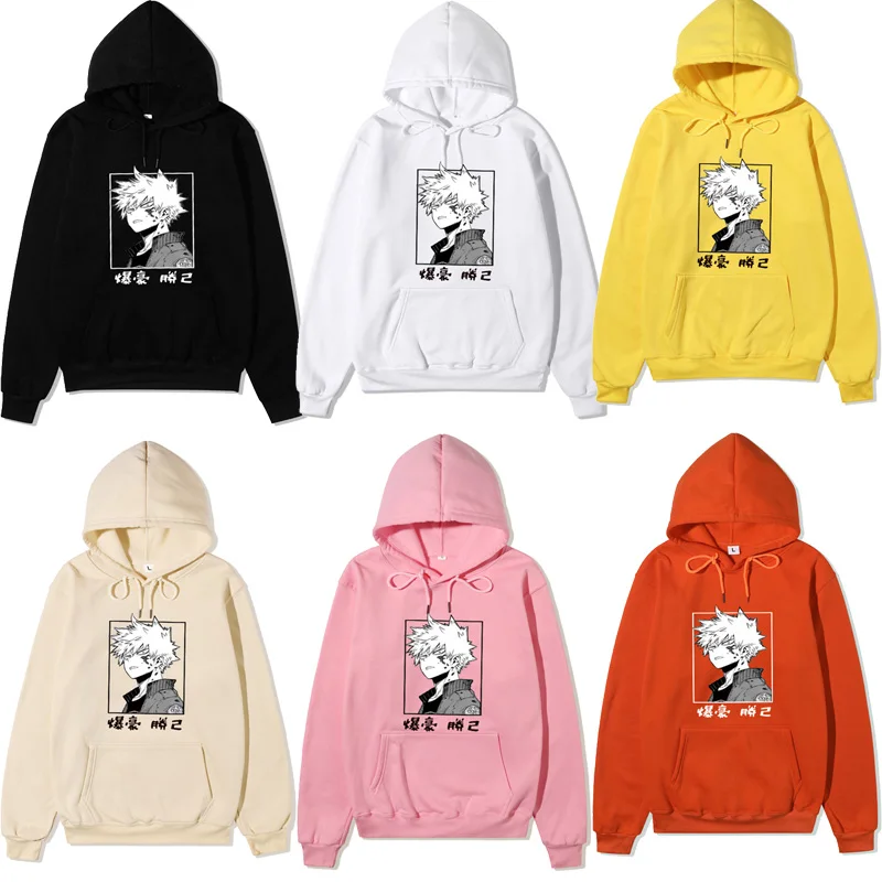 Anime My Hero Academia Cosplay Hoodies Sweatshirts Boku No Hero Academia Bakugou Katsuki Printed Hooded Pullover for Women Mens
Anime My Hero Academia Cosplay Hoodies Sweatshirts Boku No Hero Academia Bakugou Katsuki Printed Hooded Pullover for Women Mens