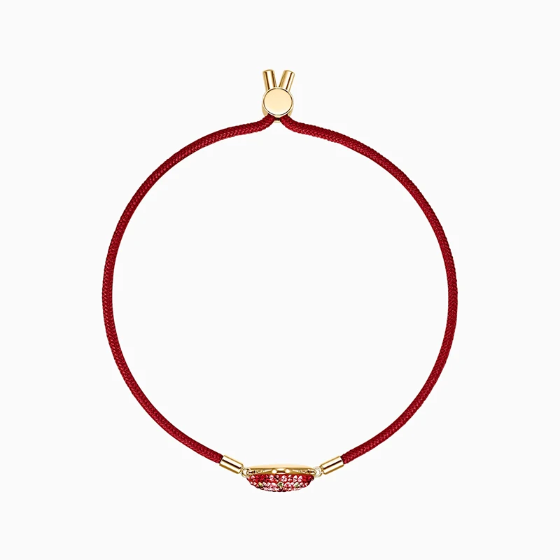 Fashion SWA Bracelet New POWER COLLECTION FIRE ELEMENT Bracelet Red Braided Rope Triangle Decoration Girl Birthday Jewelry Gift
Fashion SWA Bracelet New POWER COLLECTION FIRE ELEMENT Bracelet Red Braided Rope Triangle Decoration Girl Birthday Jewelry Gift