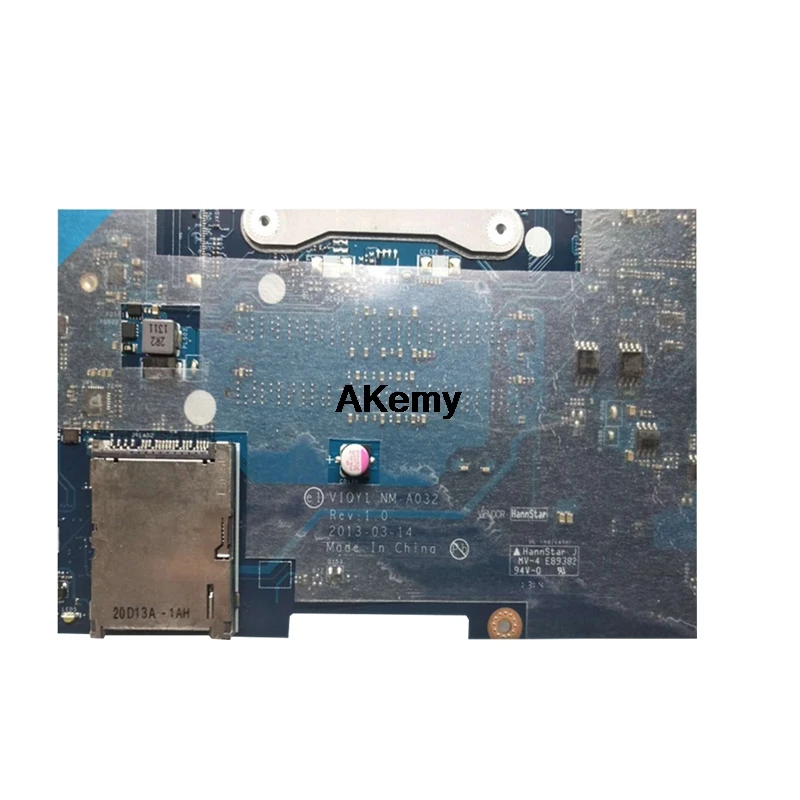 Y510P VIQY1 NM-A032 REV: 1.0 laptop motherboard For Lenovo Y510P NM-A032 Y510P motherboard Teste GT755/GT750 Support i3 i5
Y510P VIQY1 NM-A032 REV: 1.0 laptop motherboard For Lenovo Y510P NM-A032 Y510P motherboard Teste GT755/GT750 Support i3 i5