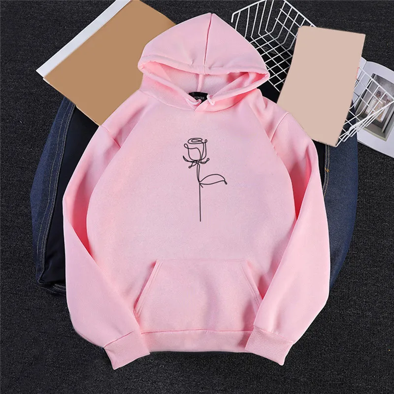 Womens Flower Printed Hoodies Casual Loose Autumn Korean Style Long Sleeve Hooded Sweatshirts Fleece Warm Sport Pocket Pullovers
Womens Flower Printed Hoodies Casual Loose Autumn Korean Style Long Sleeve Hooded Sweatshirts Fleece Warm Sport Pocket Pullovers