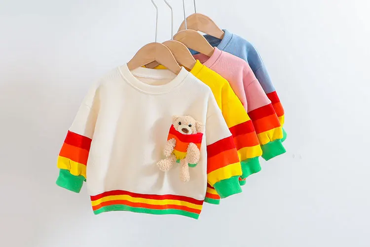 Boys Girls Casual Clothing Set Spring Autumn Cartoong Set Tops+pants 2pcs Kids Girls O-neck Clothes For 1-4Y Outfits
Boys Girls Casual Clothing Set Spring Autumn Cartoong Set Tops+pants 2pcs Kids Girls O-neck Clothes For 1-4Y Outfits