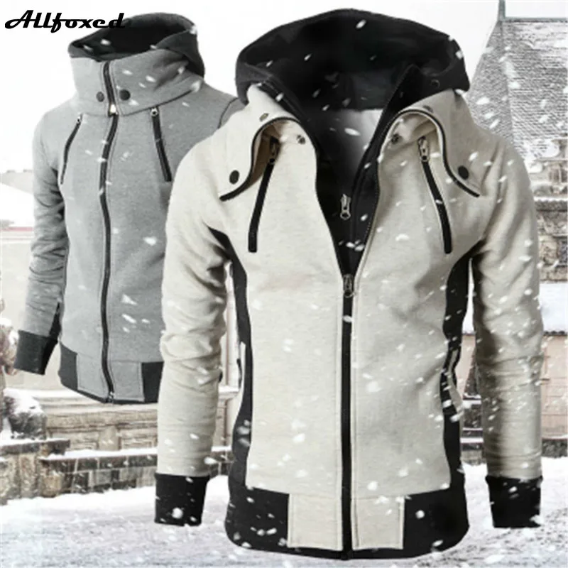 Men's Zipper Jackets Hooded Fake Two Piece Fleece Coats Scarf Collar Sports Cardigan Autumn Winter Casual Slim Sweatshirt Tops
Men's Zipper Jackets Hooded Fake Two Piece Fleece Coats Scarf Collar Sports Cardigan Autumn Winter Casual Slim Sweatshirt Tops