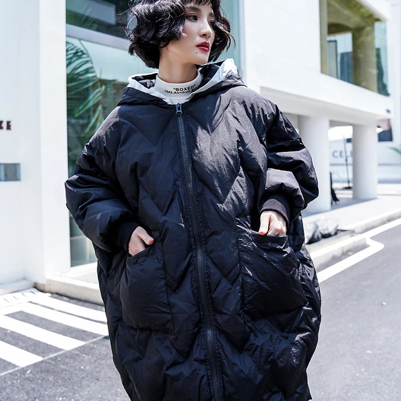 Пуховик для беременных женщин Корейская зимняя одежда большого размера с капюшоном для беременных длинная теплая ветрозащитная черная кур...
Пуховик для беременных женщин Корейская зимняя одежда большого размера с капюшоном для беременных длинная теплая ветрозащитная черная кур...