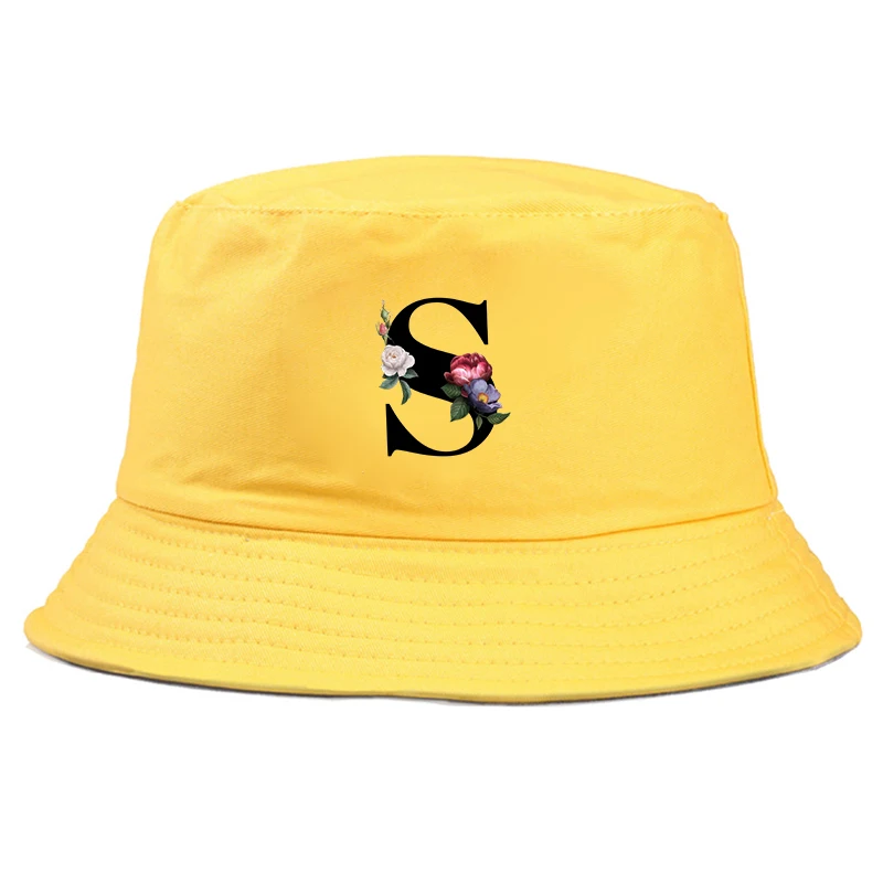 Sports outdoor 26 letter black font flower pattern baseball cap peaked hat fisherman hat sunshade breathable striped elastic hat
Sports outdoor 26 letter black font flower pattern baseball cap peaked hat fisherman hat sunshade breathable striped elastic hat