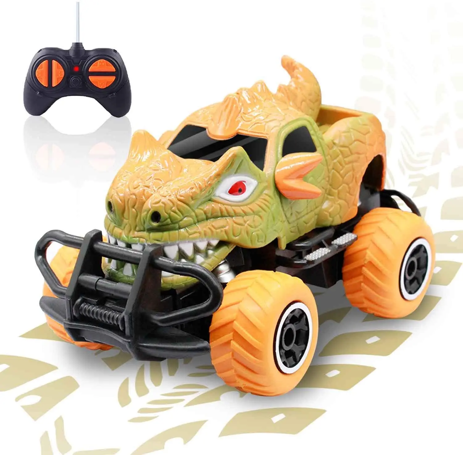 Dinosaur Remote Control Car for 3 Year Old Boys,Dino Jurassic Trucks for Kids RC Race Cars, 2020 New Gifts Monster RC Trucks Toy
Dinosaur Remote Control Car for 3 Year Old Boys,Dino Jurassic Trucks for Kids RC Race Cars, 2020 New Gifts Monster RC Trucks Toy