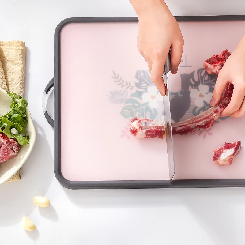 JIABAILI 304 Stainless Steel chopping board antibacterial Double Sided Food grade PP cutting board mildewproof kitchen supplies
JIABAILI 304 Stainless Steel chopping board antibacterial Double Sided Food grade PP cutting board mildewproof kitchen supplies