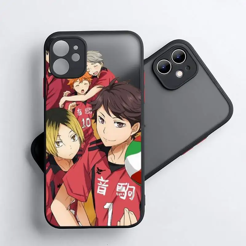 Haikyuu volleyball boy Phone Case Matte Transparent for iPhone 7 8 11 12 s mini pro X XS XR MAX Plus coque 
Haikyuu volleyball boy Phone Case Matte Transparent for iPhone 7 8 11 12 s mini pro X XS XR MAX Plus coque