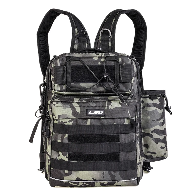 LEO Fishing Storage Bag Large Capacity Bag Outdoor Multifunctional Double Shoulder Single Shoulder Dual-Use Backpacks
LEO Fishing Storage Bag Large Capacity Bag Outdoor Multifunctional Double Shoulder Single Shoulder Dual-Use Backpacks