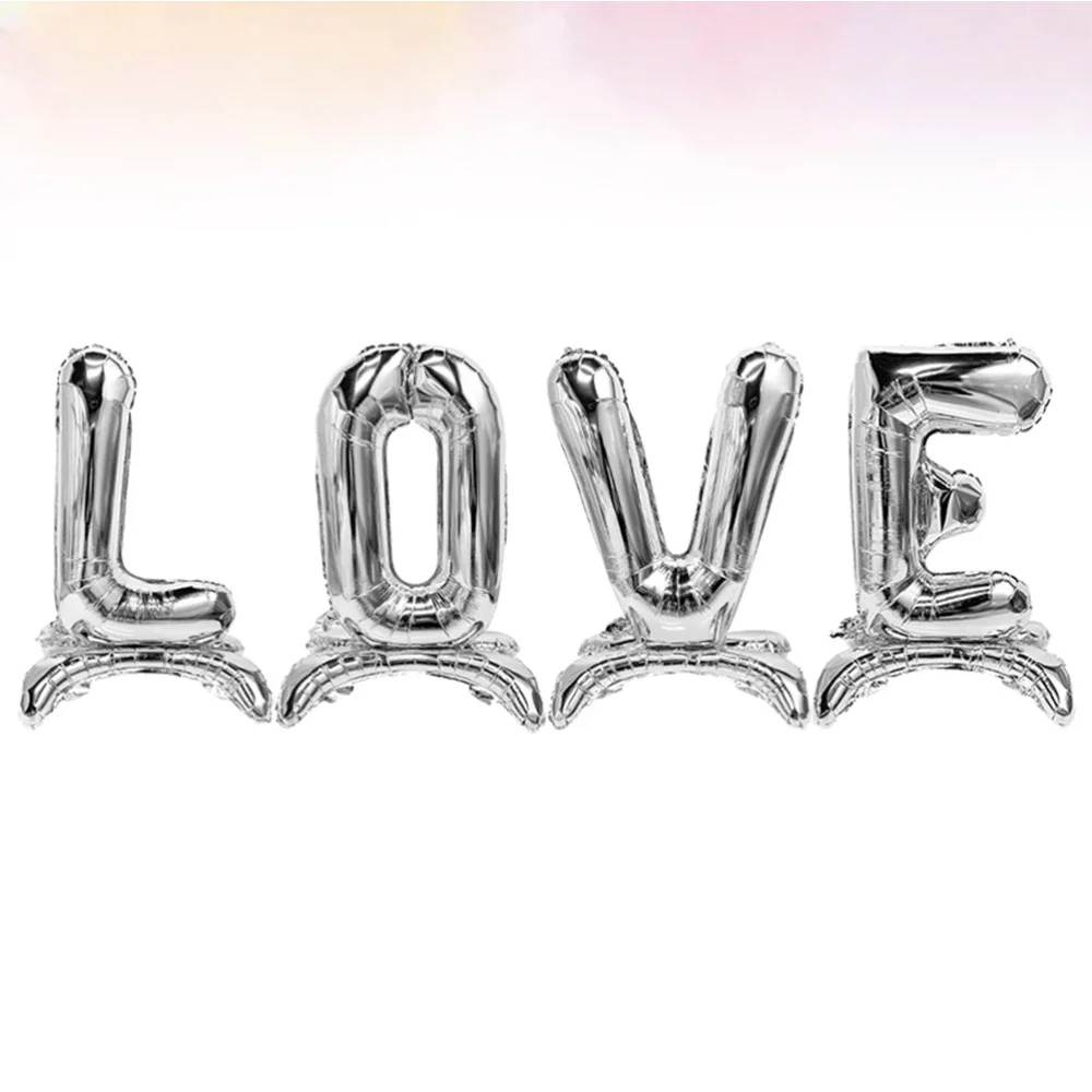 32 Inches Romantic Balloons Wedding Aluminum Foil Balloons Valentine's Day Balloons (Silver)
32 Inches Romantic Balloons Wedding Aluminum Foil Balloons Valentine's Day Balloons (Silver)