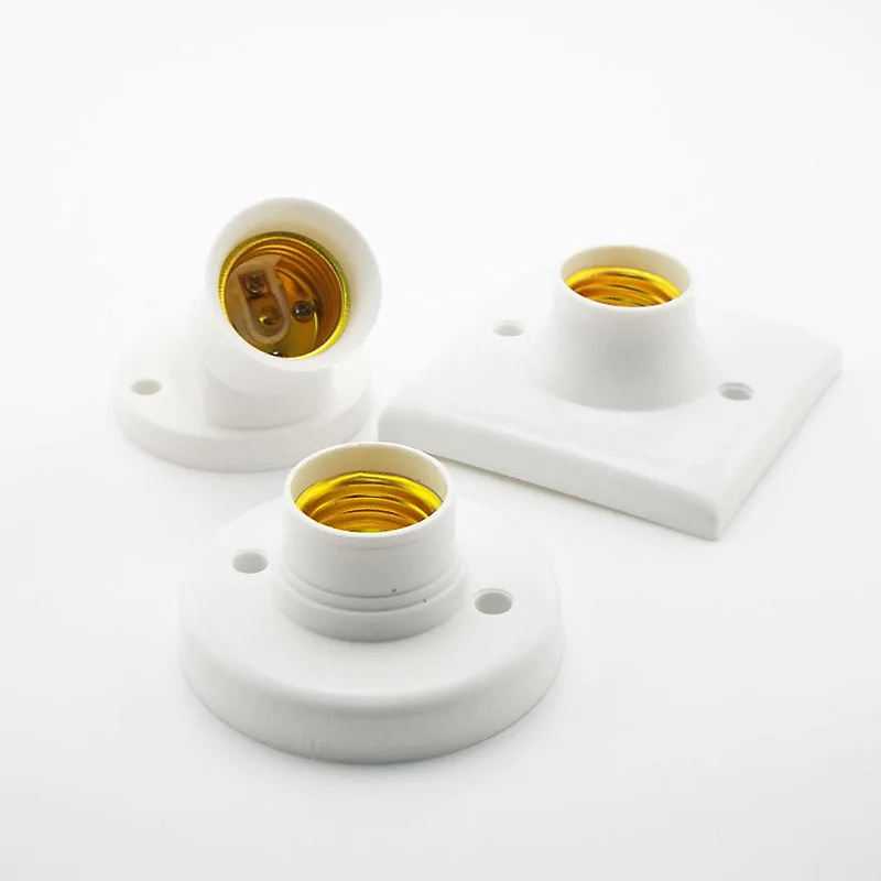 Screw Lamp Base E27 B22 Lamp Holder Socket Light Bulb Socket Holder Adapter Snap-in Lamp Adapter Converter
Screw Lamp Base E27 B22 Lamp Holder Socket Light Bulb Socket Holder Adapter Snap-in Lamp Adapter Converter