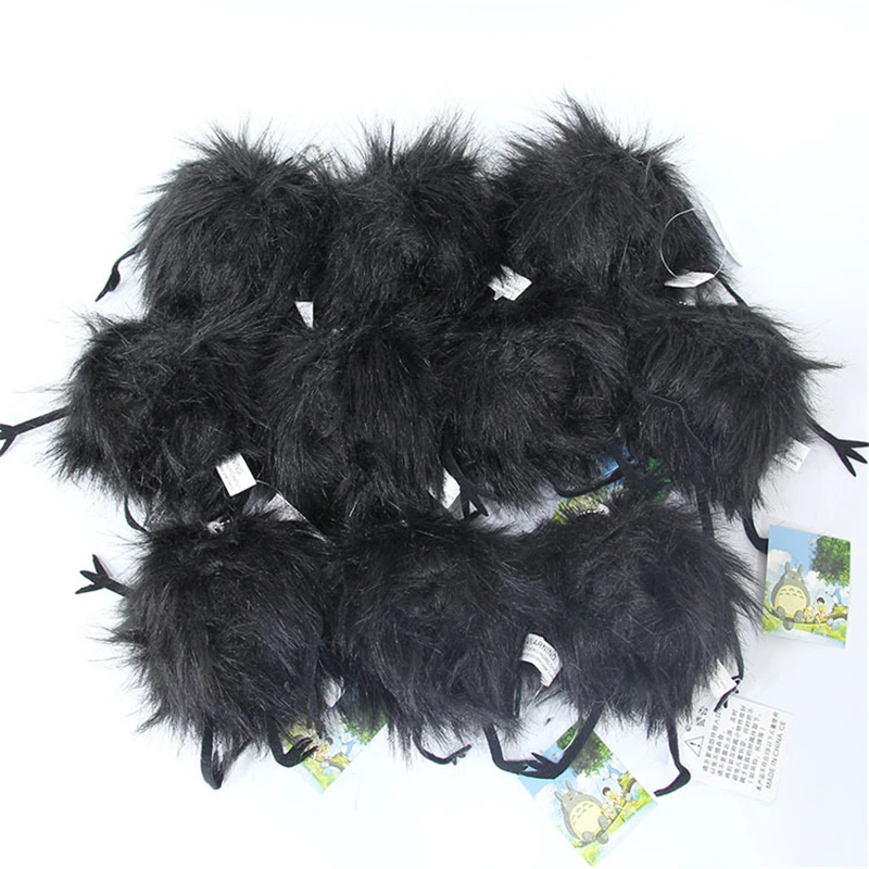 Anime Spirited Away Plush Black Carbon Coal Ball Keychain Soft Stuffed Toy Pendant Toy Bag Key Purse Decorate Chain Keyring Gift
Anime Spirited Away Plush Black Carbon Coal Ball Keychain Soft Stuffed Toy Pendant Toy Bag Key Purse Decorate Chain Keyring Gift