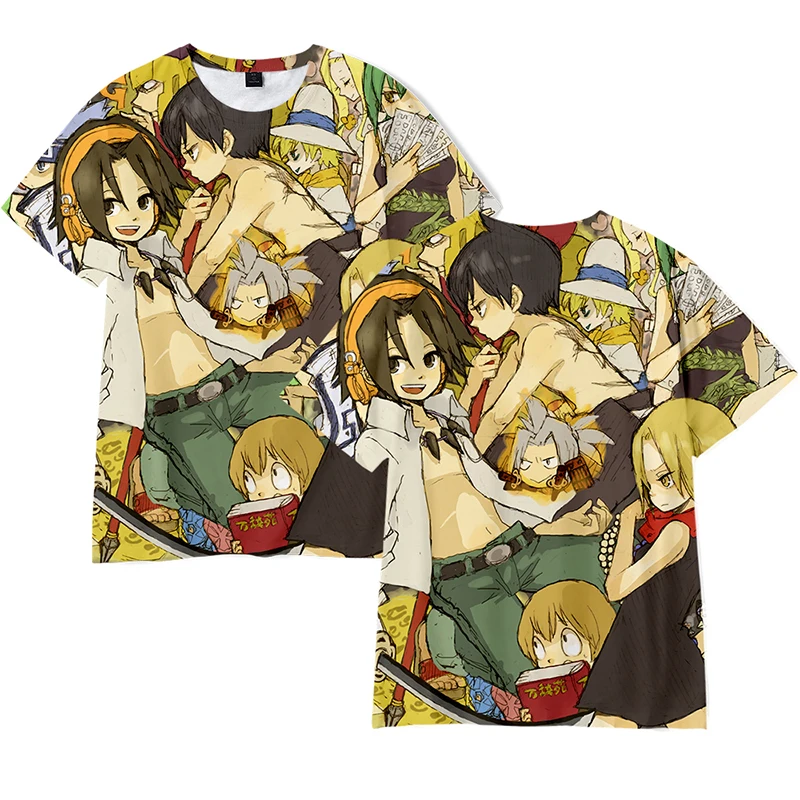 Shaman King Japan Cartoon 3d T-shirt Fashion Men Women T Shirts Tops O-neck Short Sleeve Harajuku Anime Sport T-shirts Tee Shirt
Shaman King Japan Cartoon 3d T-shirt Fashion Men Women T Shirts Tops O-neck Short Sleeve Harajuku Anime Sport T-shirts Tee Shirt