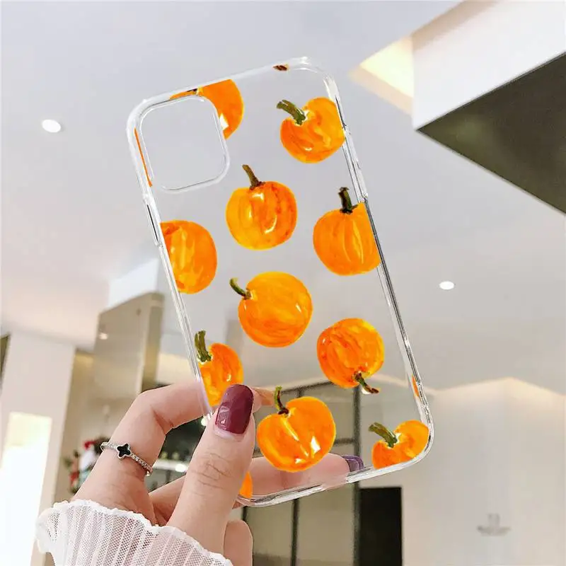 pumpkin Halloween cute Phone Case Transparent for iPhone 6 7 8 11 12 s mini pro X XS XR MAX Plus SE cover funda
pumpkin Halloween cute Phone Case Transparent for iPhone 6 7 8 11 12 s mini pro X XS XR MAX Plus SE cover funda