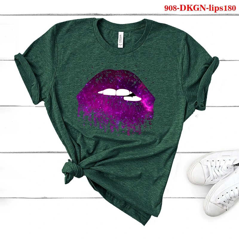 Women Tshirts Summer Cotton Oversized T Shirt Lips Printed Funny Plus Size Tshirts Girls T-shirt Mommy Gift New Fashion Tees
Women Tshirts Summer Cotton Oversized T Shirt Lips Printed Funny Plus Size Tshirts Girls T-shirt Mommy Gift New Fashion Tees