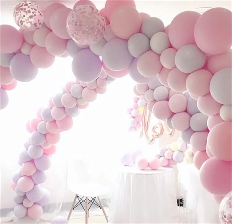 100pcs Macaron Balloon 5" 10" 12" Wedding Decoration Baby Shower Birthday Party Valentine's Day Decor Balloon Pastel Candy Color
100pcs Macaron Balloon 5" 10" 12" Wedding Decoration Baby Shower Birthday Party Valentine's Day Decor Balloon Pastel Candy Color