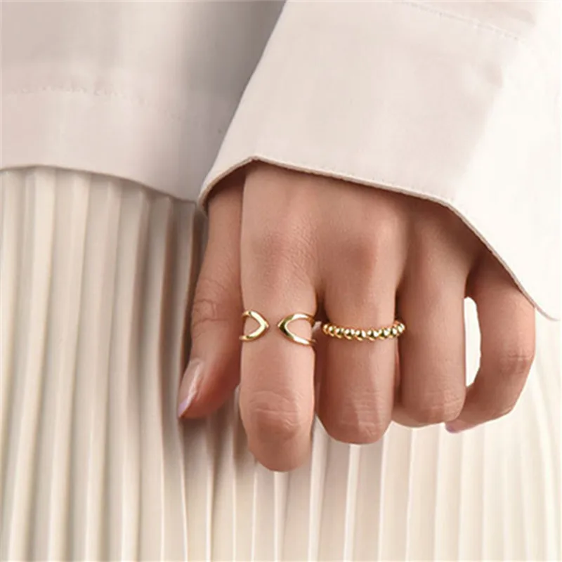 HI MAN 925 Sterling Silver French Sweet Romantic Exquisite Irregular Ring Women Fashion Temperament Engagement Jewelry
HI MAN 925 Sterling Silver French Sweet Romantic Exquisite Irregular Ring Women Fashion Temperament Engagement Jewelry