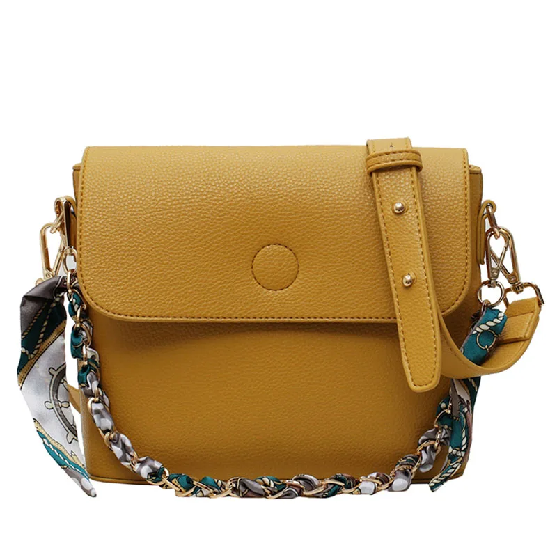 Wild Texture Crossbody Bags Women's Handbag The New Fashion PU Women's Solid Color Chain Shoulder Bags 
Wild Texture Crossbody Bags Women's Handbag The New Fashion PU Women's Solid Color Chain Shoulder Bags