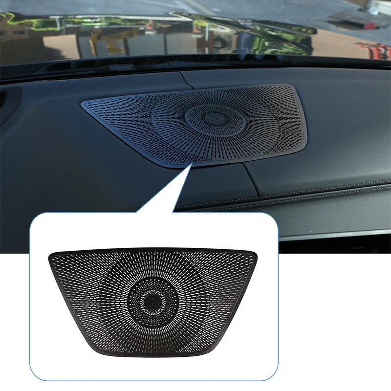 Black Aluminum Alloy Car Dashboard Speaker Cover Trim For BMW X5 G05 2019 Accessories
Black Aluminum Alloy Car Dashboard Speaker Cover Trim For BMW X5 G05 2019 Accessories