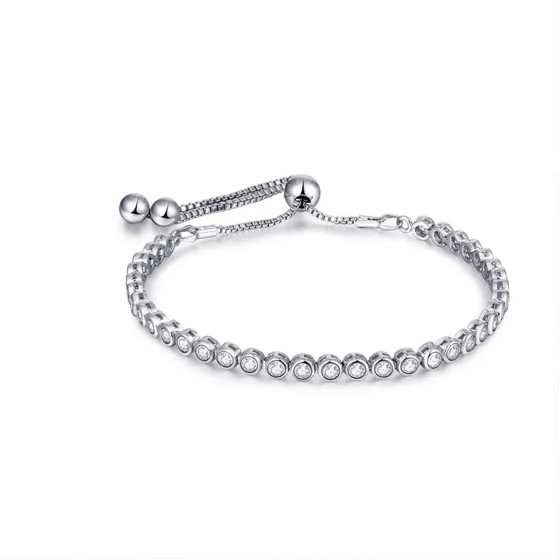 Quality 3mm/piece Tennis Bracelet Wholesale 18K Gold Plated Jewelry Bracelet Women Zircon Roman Bracelet Female Gift with Box
Quality 3mm/piece Tennis Bracelet Wholesale 18K Gold Plated Jewelry Bracelet Women Zircon Roman Bracelet Female Gift with Box