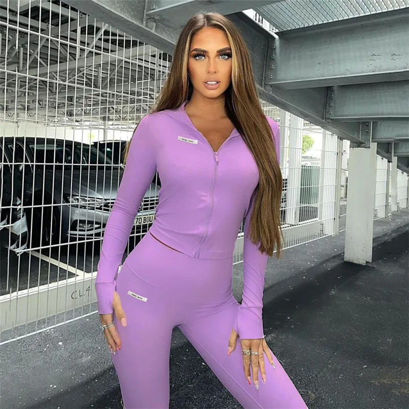 Casual Two Piece Set Patch Letter Print 2021 Autumn Women Matching Outfit Long Sleeve Top Slim High Waist Pants Suits Sportswear
Casual Two Piece Set Patch Letter Print 2021 Autumn Women Matching Outfit Long Sleeve Top Slim High Waist Pants Suits Sportswear