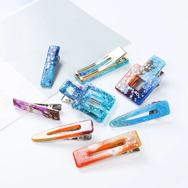 4 Shapes Handmade Hair Clips Jewelry Resin Casting Mold Geometric Hair Clip Barrettes Silicone Mold Jewelry Making Tools
4 Shapes Handmade Hair Clips Jewelry Resin Casting Mold Geometric Hair Clip Barrettes Silicone Mold Jewelry Making Tools