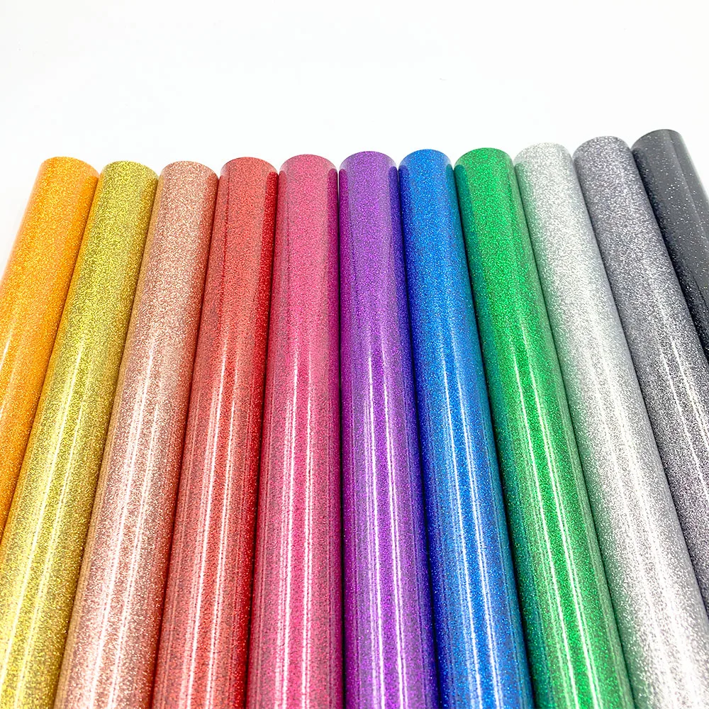 Glitter Heat Transfer Vinyl Iron On Tshirt Vinyl 6 Assorted Color HTV Printing Heat Press Cricut Film Easy to Cut Weed Decor DIY
Glitter Heat Transfer Vinyl Iron On Tshirt Vinyl 6 Assorted Color HTV Printing Heat Press Cricut Film Easy to Cut Weed Decor DIY