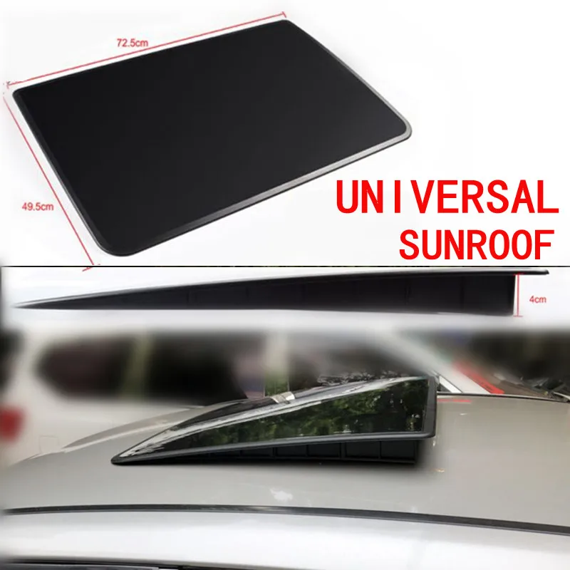 1x Universal Car Sunroof Cover Imitation Sunroof Roof DIY Decoration For Benz For BMW For Audi For Honda For Mazad
1x Universal Car Sunroof Cover Imitation Sunroof Roof DIY Decoration For Benz For BMW For Audi For Honda For Mazad