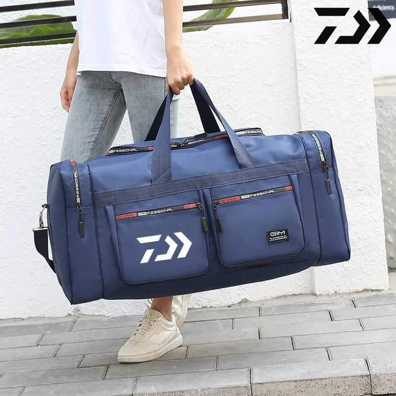 Daiwa Outdoor Hiking Bag Saltwater Resistant Fishing Bags - Fishing Tackle Storage Bags Portable Large-Capacity Luggage Bag
Daiwa Outdoor Hiking Bag Saltwater Resistant Fishing Bags - Fishing Tackle Storage Bags Portable Large-Capacity Luggage Bag