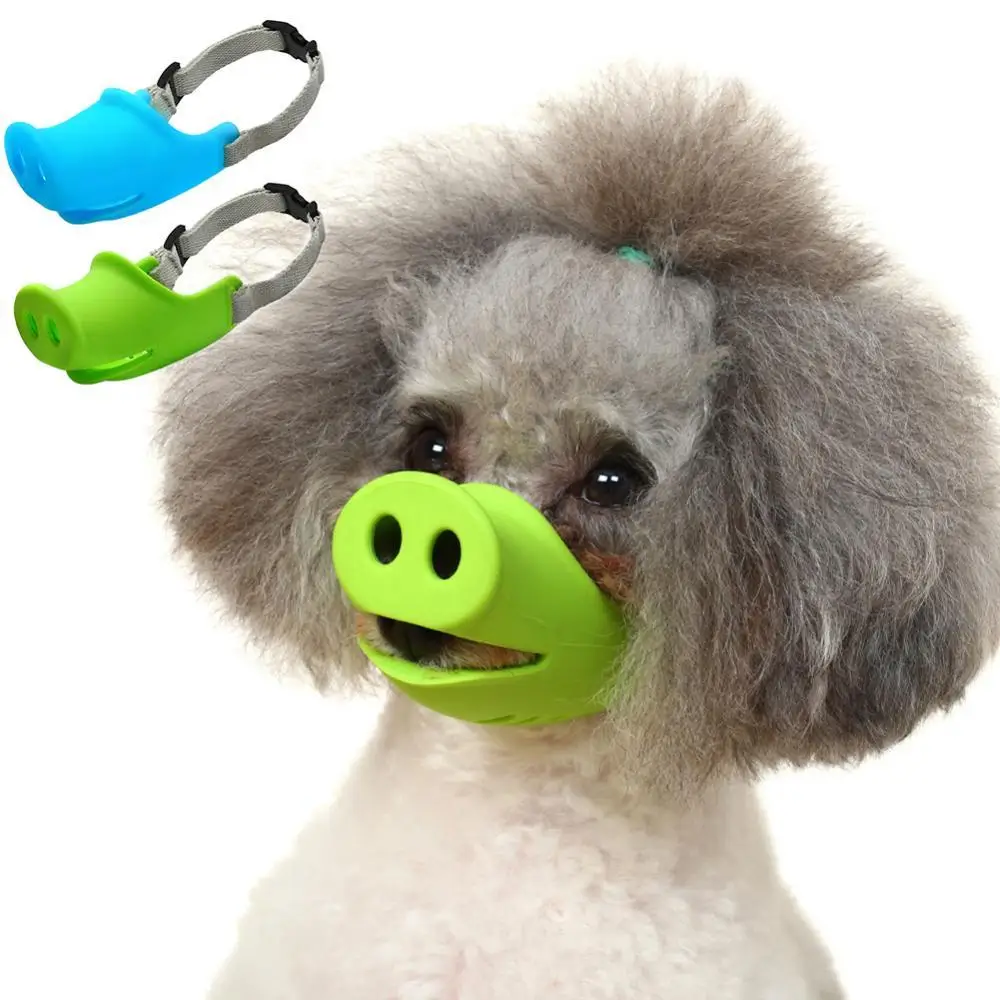 

Adjustable Cute Pig Nose Anti-Bite Anti-Bark Small Dog Pet Muzzle Mouth Dog Mouth Muzzle Dog Accessories