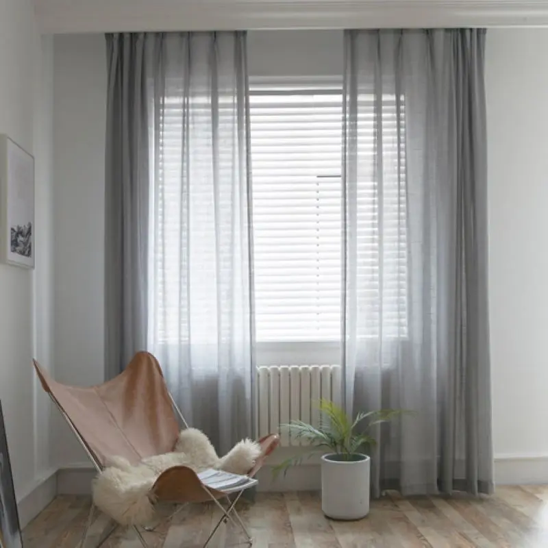 MRTREES Solid Color Linen Tulle Curtain for Living Room Bedroom Voile Sheer Curtains Window Treatments Drapes
MRTREES Solid Color Linen Tulle Curtain for Living Room Bedroom Voile Sheer Curtains Window Treatments Drapes