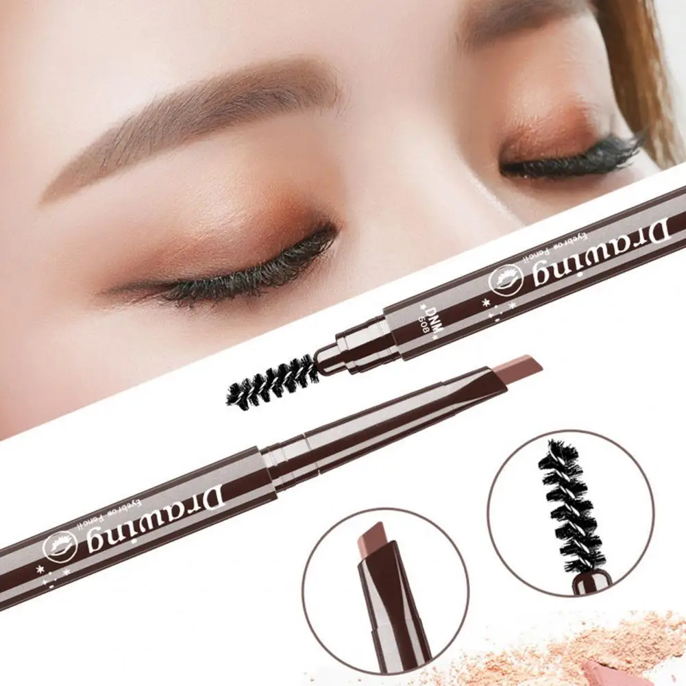 

0.2g Eyebrow Pen Double Head Waterproof Natural Effect Brow Cosmetics Makeup Tint Long Lasting Pencil for Female