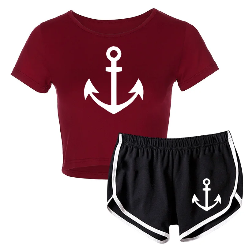 Two Piece Set 2020 Summer Crop Top O Neck Short Sleeve T Shirt And Sexy Shorts Casual Women Outfit
Two Piece Set 2020 Summer Crop Top O Neck Short Sleeve T Shirt And Sexy Shorts Casual Women Outfit