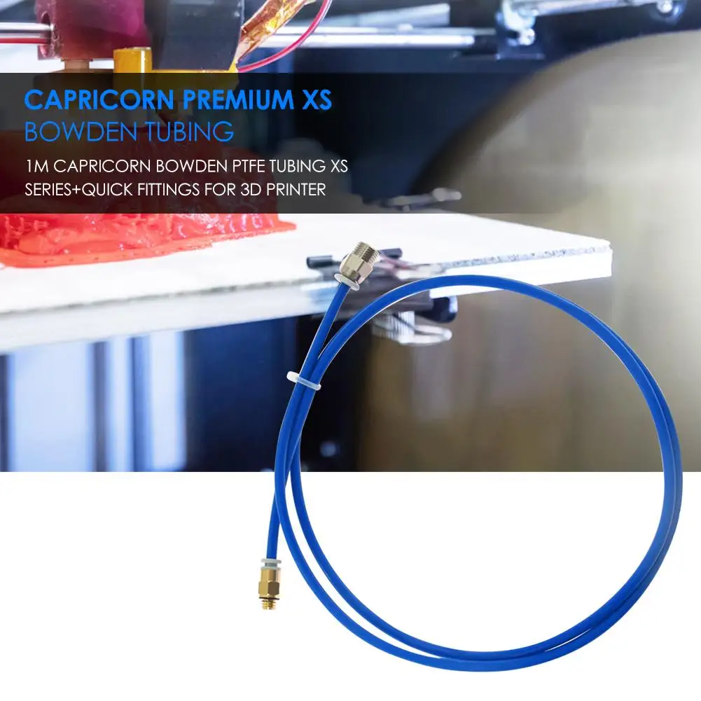1 м Capricorn Bowden PTFE tube XS Series + PC4-M6 PC4-M10 быстрое соединение для замены аксессуаров для 3D принтера
1 м Capricorn Bowden PTFE tube XS Series + PC4-M6 PC4-M10 быстрое соединение для замены аксессуаров для 3D принтера