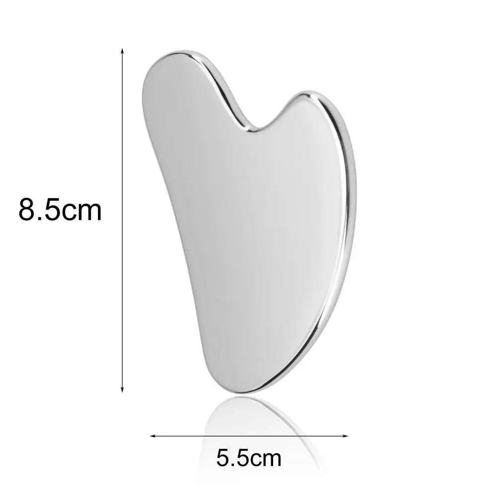 Guasha Scraper Heart Shape Wrinkle Removing Skin-Friendly Stainless Steel Skin Massage Relax Guasha Board Natural Massage Tool
Guasha Scraper Heart Shape Wrinkle Removing Skin-Friendly Stainless Steel Skin Massage Relax Guasha Board Natural Massage Tool