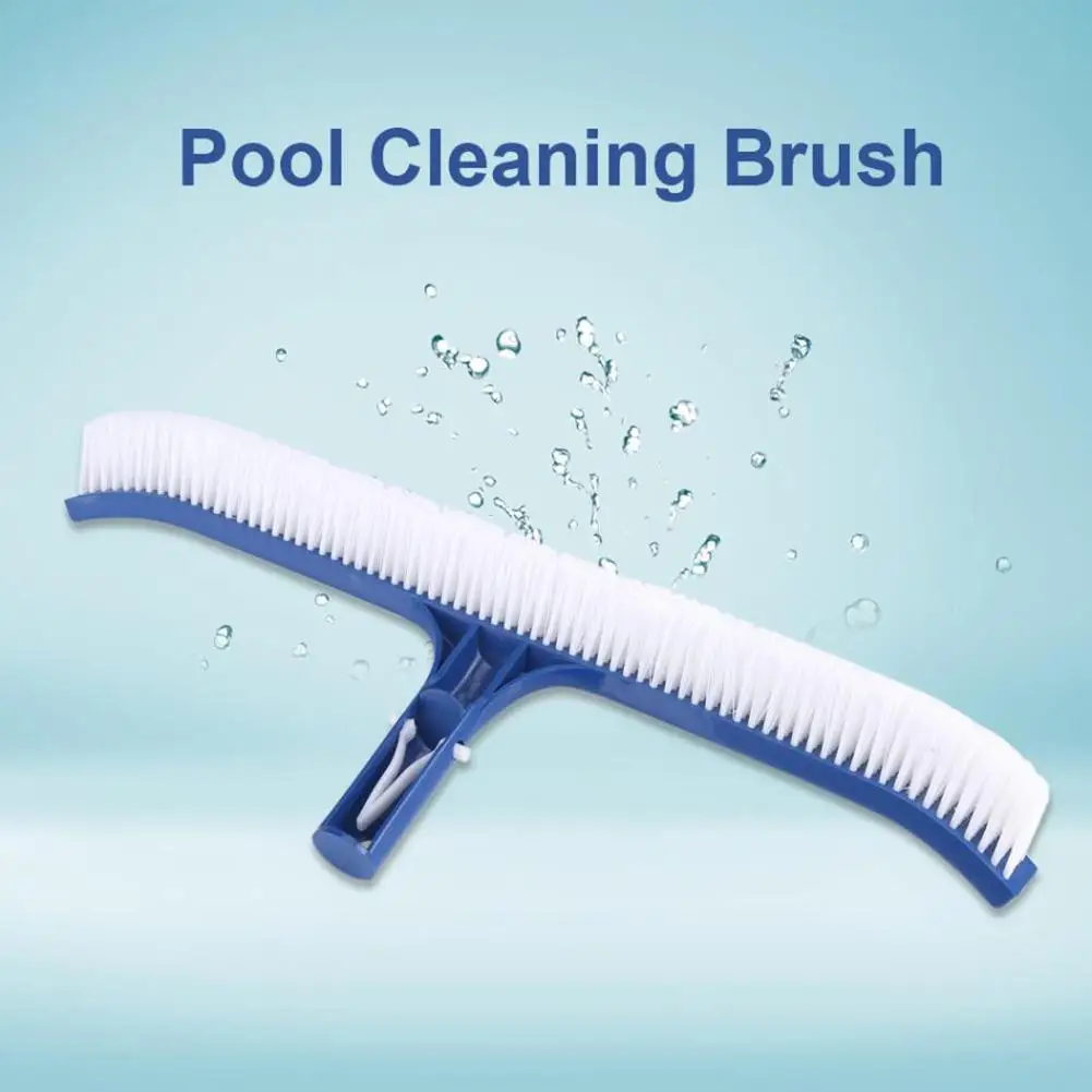 18 Inch Curved Swimming Pool Brush Algae Cleaning Tool Spa Wall Floor 105cm Telescopic Rod Swimming Pool Broom Wall Floor Clean
18 Inch Curved Swimming Pool Brush Algae Cleaning Tool Spa Wall Floor 105cm Telescopic Rod Swimming Pool Broom Wall Floor Clean