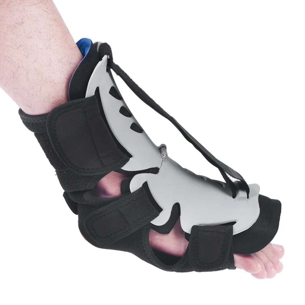 

Ночная шина для ног корректоры осанки Регулируемый ортопедический пояс для лодыжки Поддержка при болях при пояснице ортопедический аппара...