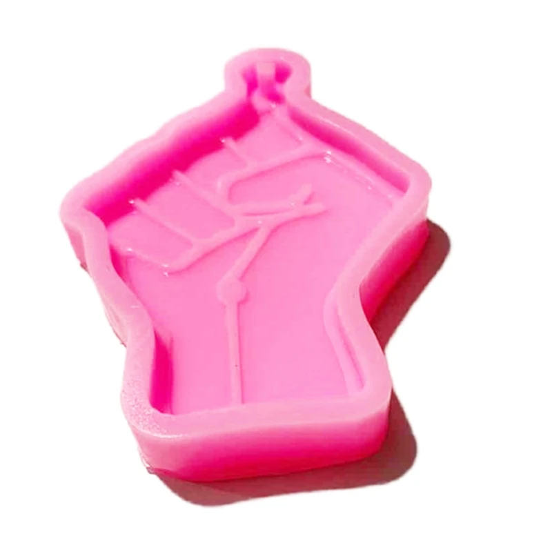 DIY Crystal Epoxy Resin Mold Fist Shape Key Chain Pendant Casting Silicone Mould N58F
DIY Crystal Epoxy Resin Mold Fist Shape Key Chain Pendant Casting Silicone Mould N58F