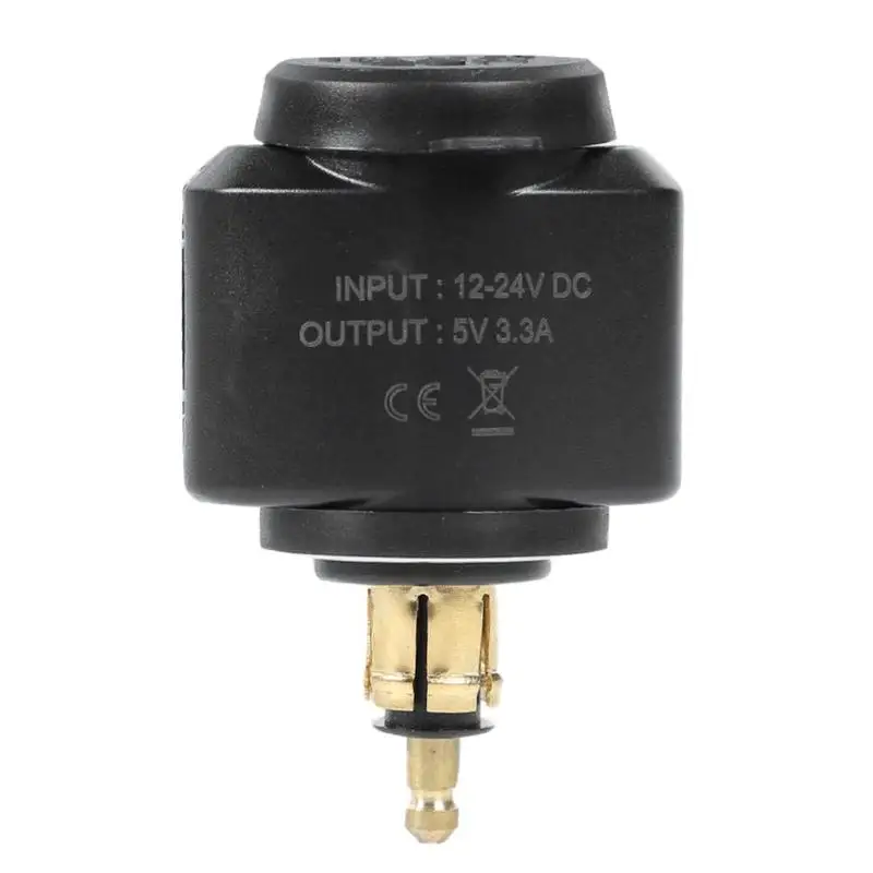 Мотоцикл 3.1A Адаптер зарядного устройства с двойным USB для BMW Hella/DIN пауэрлимит
