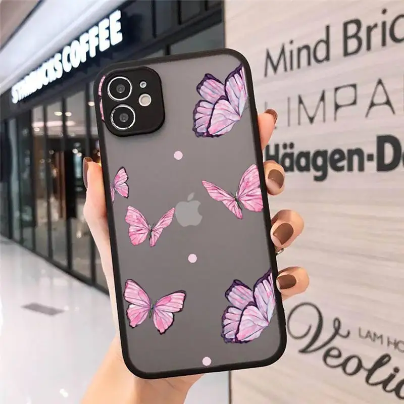 cute sexy butterfly pink blue Phone Case For iphone 12 11 8 7 plus mini x xs xr pro max matte transparent cover
cute sexy butterfly pink blue Phone Case For iphone 12 11 8 7 plus mini x xs xr pro max matte transparent cover