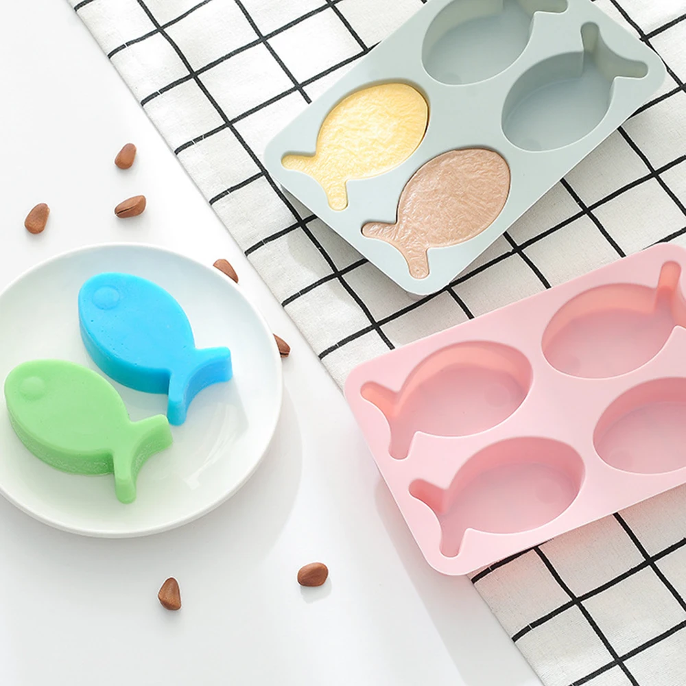 4 Cavities Cartoon Fish Flexible Silicone Soap Mold Cake Decorating Tools Soap Making Supplies Fondant Cake Chocolate Mold
4 Cavities Cartoon Fish Flexible Silicone Soap Mold Cake Decorating Tools Soap Making Supplies Fondant Cake Chocolate Mold